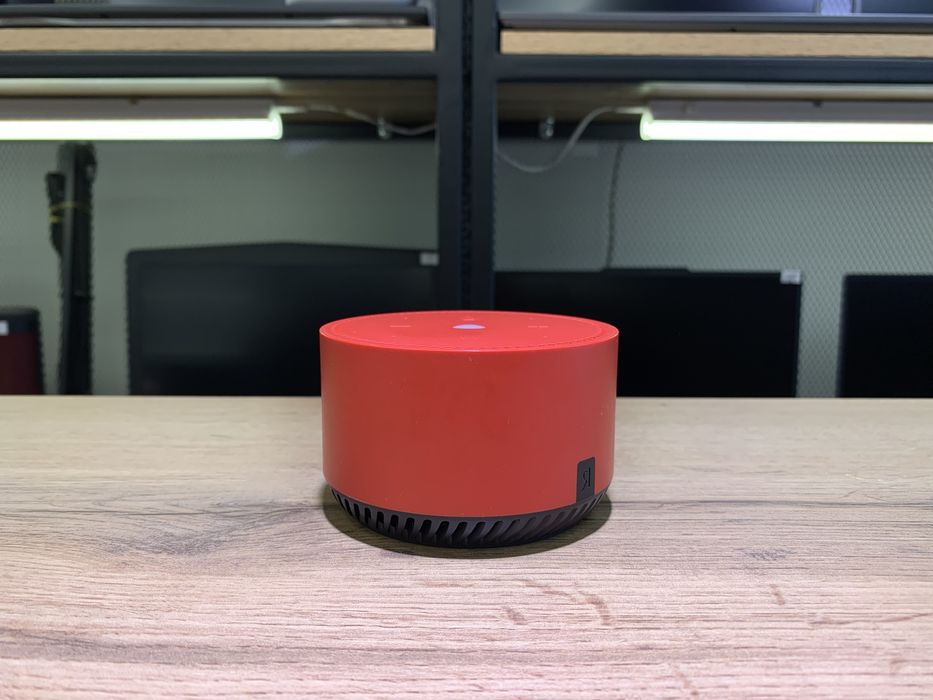 Яндекс Станция Лайт, красный, YNDX-00025, хорошее состояние, 1261/А10