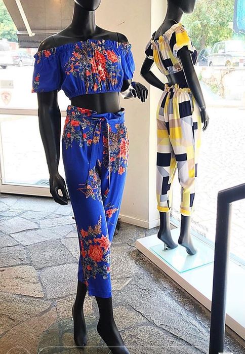 Страхотен сет в красив син цвят