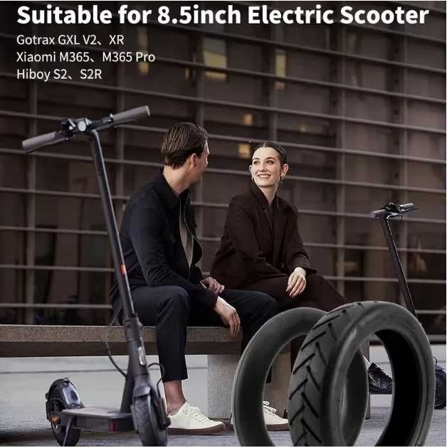 Set Cauciuc si Camera Trotineta electrica, 8x1/2x2 sau 8.5x2 Xiaomi Kugoo etc