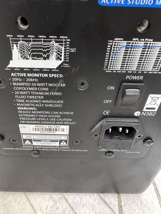 Distractie vintage Samson Resolve50 boxe active