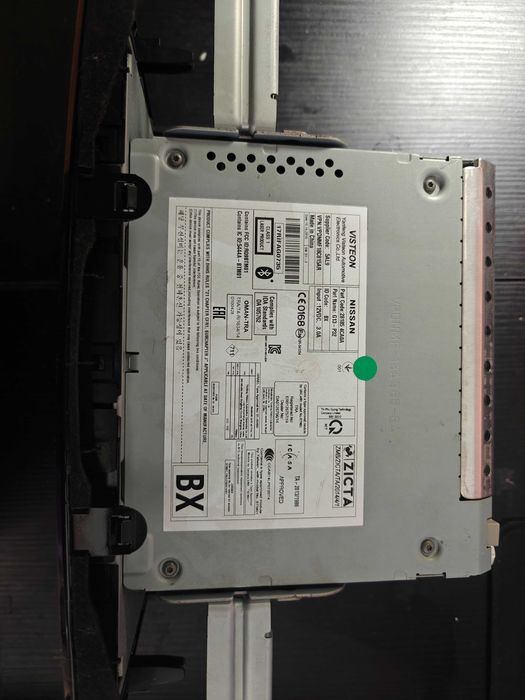 【中古】 Radiokvm / Issrar Radio CD Original Nissan X-Trail T32 / Qashqai J11 – Stare Nouă