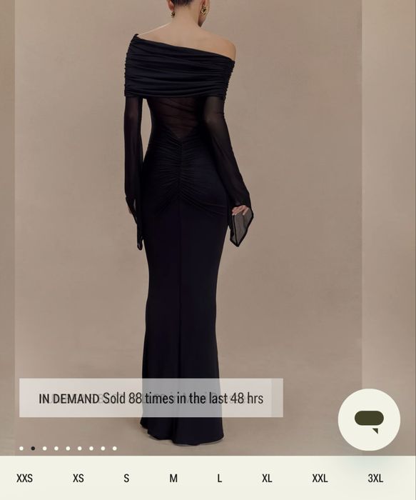 Rochie neagra de la Meshki