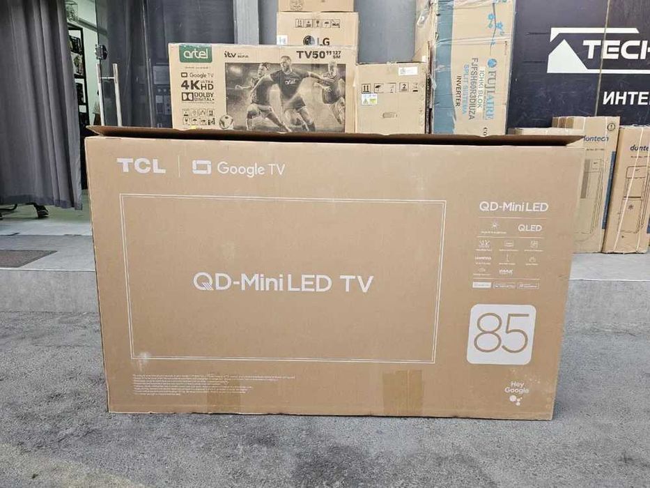 Телевизор TCL 65 V6C SMART TV новая партия. 2025 года. низкие цены
