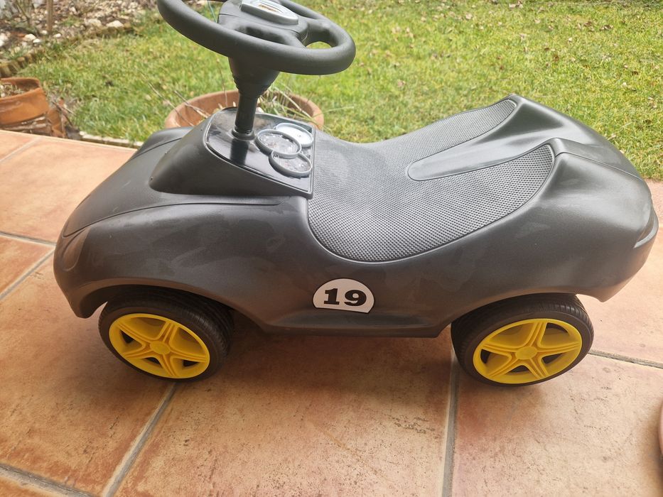 Masinuta Ride-on Big - Baby Porsche, gri