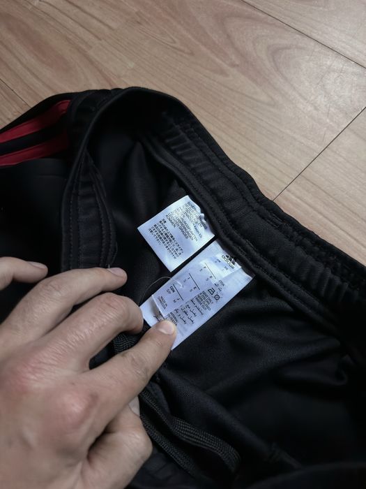 Pantaloni track pants sweats joggers light Adidas x Manchester United