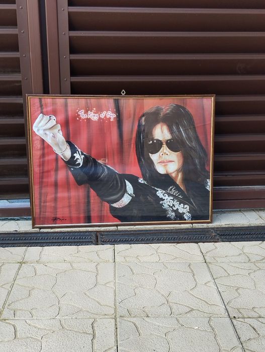 Pictura in ulei Michael Jackson