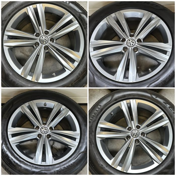 Jante 19 ORIGINALE VW Touareg III R-Line CR Vara 255/55/19 Tiguan All