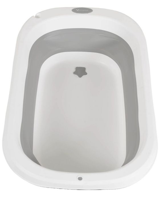 Вана със стойка и повивалник Cangaroo - Como, сива