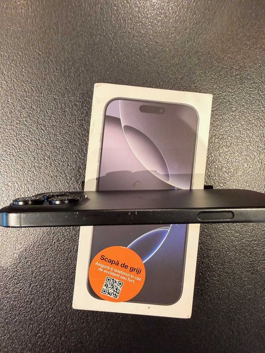 iPhone 16 Pro Max – 512GB – Black Titanium – Full box