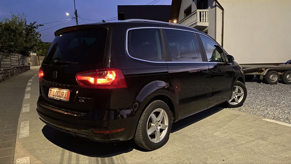 SEAT-Sharan-Alhambra~2.0-Tdi -140-Cp-7-Locuri ~Camera retur-Top