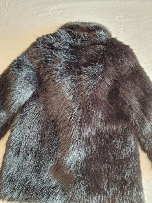 Зимно яке манго изкуствен мех