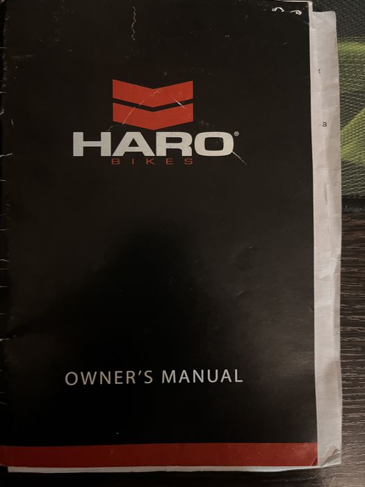 BMX HARO брал с магазина с документом