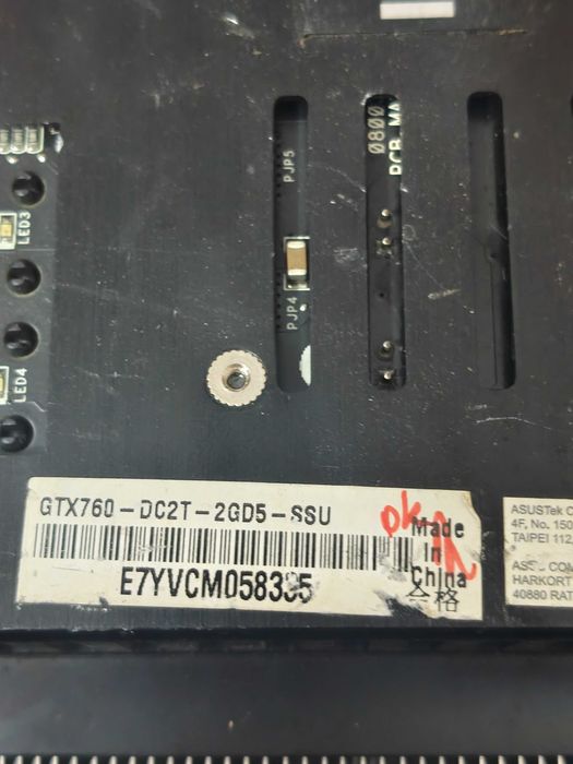 Asus GTX760 2Gb DDR5 OC