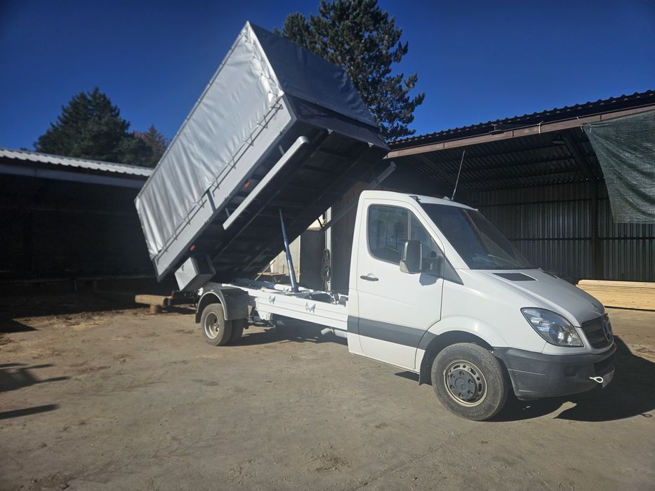 Sprinter 518 v6 basculabil cu prelată