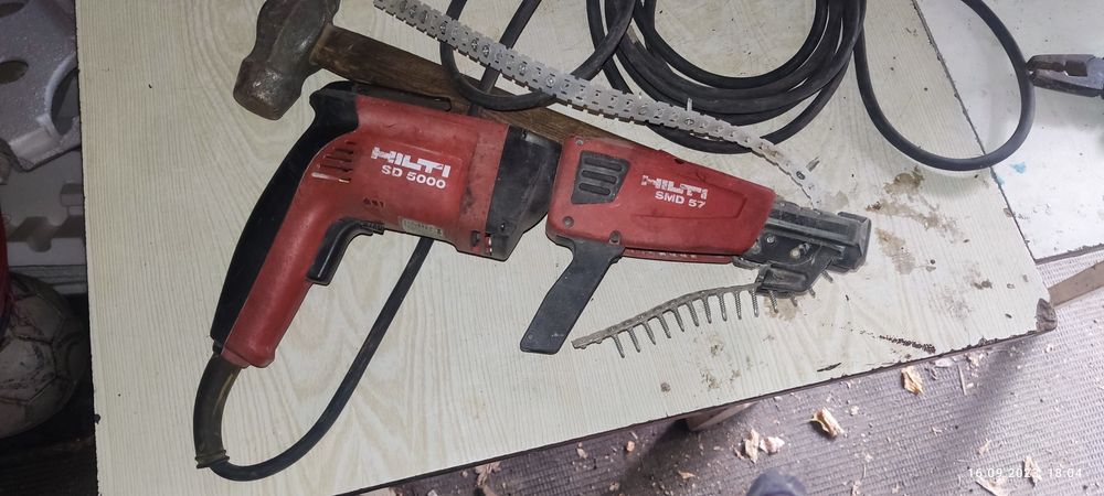 Hilti sd 5000 шуруповёрт для гипсокартона.