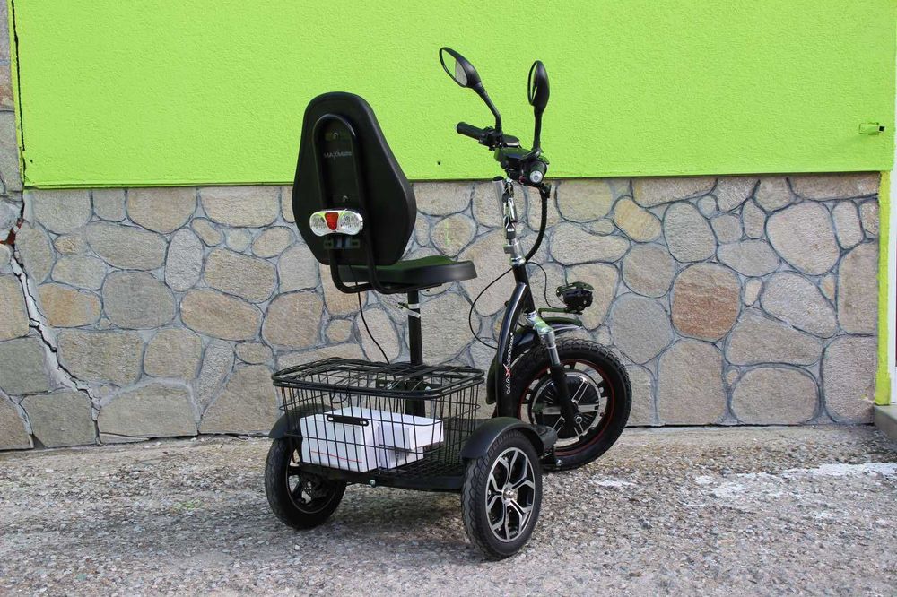 Електрическа Триколка А3 750W - (с предно предаване) Maxmotors 2025
