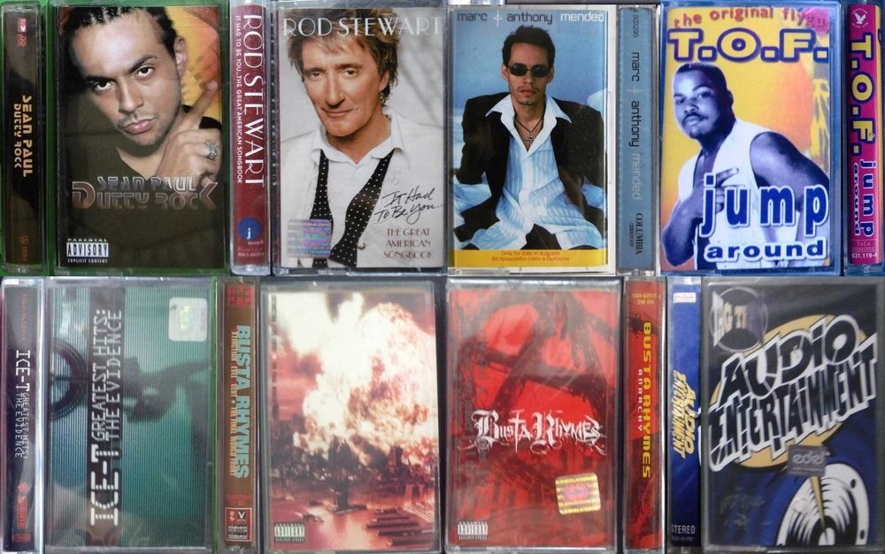 # 5 - Лицензни и оригинални аудио касети - разнообразна музика.
