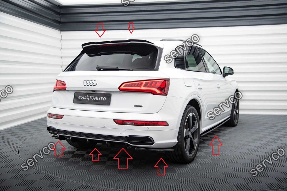 Body kit tuning Audi Q5 SQ5 S-Line Mk2 2017-2020 v5 - Maxton Design