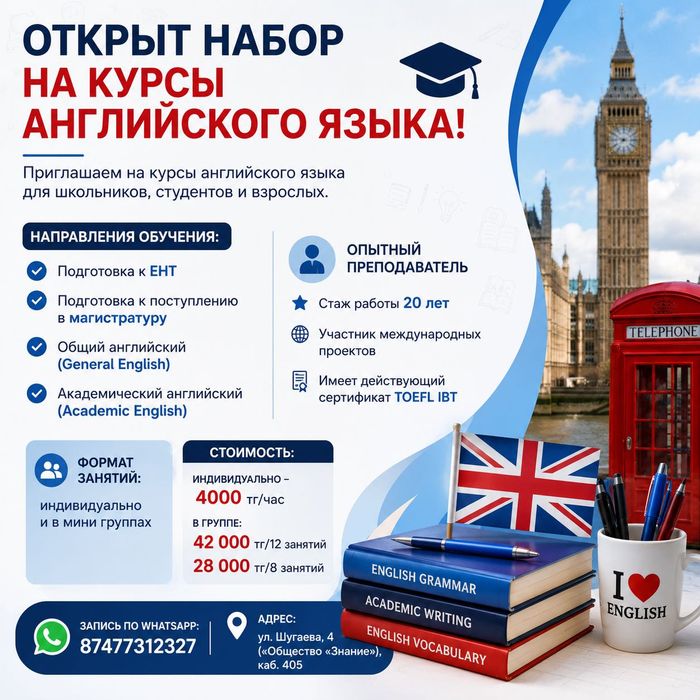 IELTS. Репетитор английского языка.
