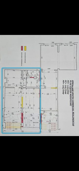 Inchiriez spatiu comercial