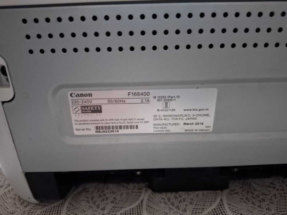 Принтер Модели: Canon imageCLASS LBP6030w