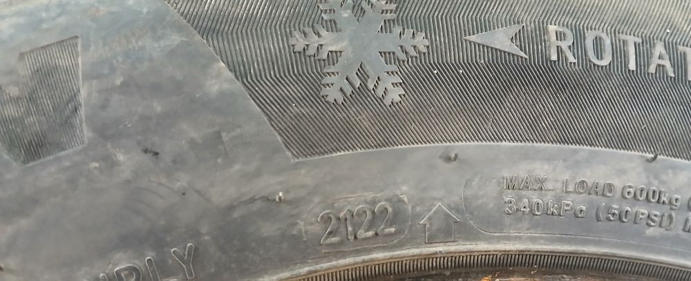 Зимние шины 185/65/14