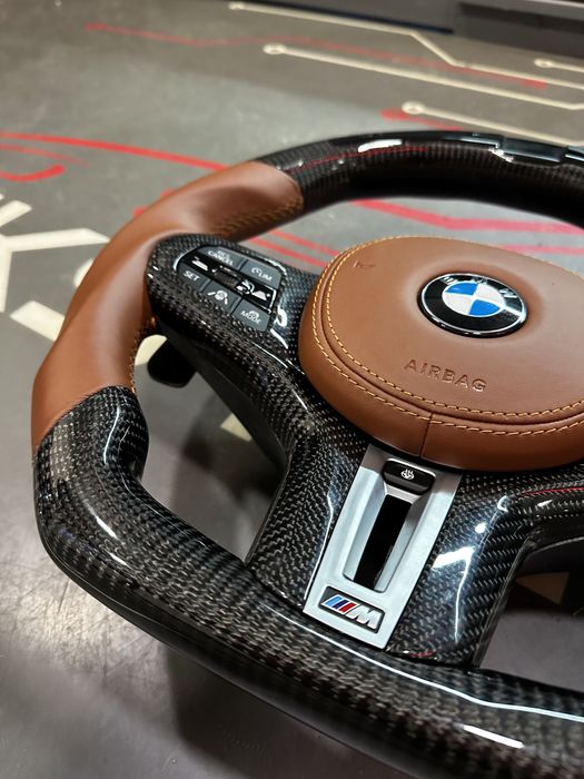 Volan BMW - Carbon - Custom - Seria G - Incalzire - Traffic Jam - Vib