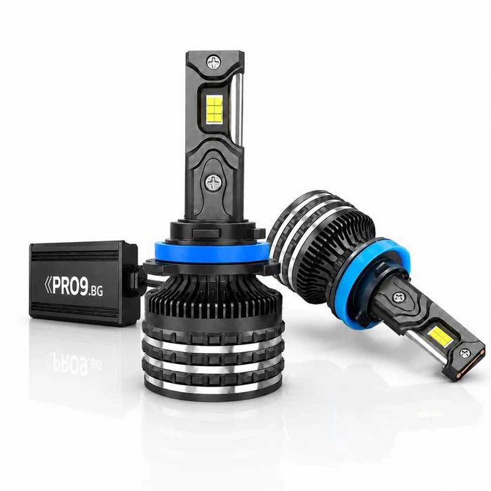 LED крушки H11 65W 6000K 12000lm 12-24V 2 ГОДИНИ ГАРАНЦИЯ