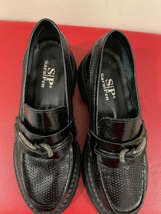 Sara Pen лоуфъри НОВИ естествена кожа