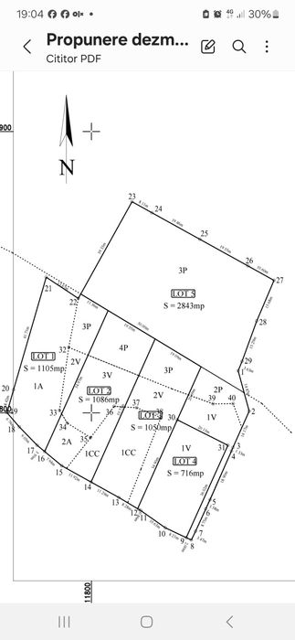Teren intravilan ideal pentru construcție casă
