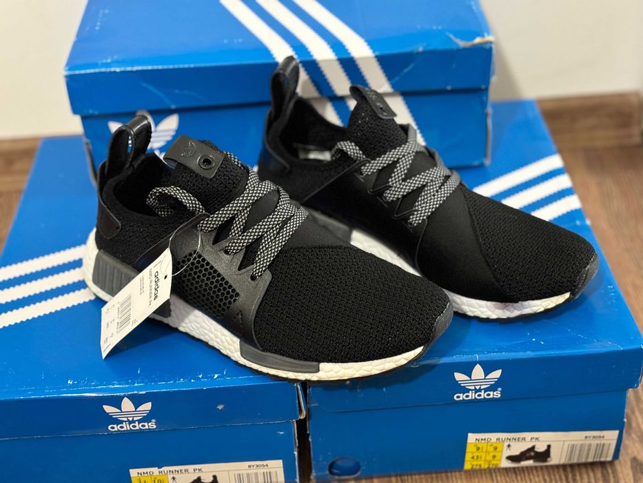 Мъжки маратонки Adidas NMD Runner PK, черни с Boost подметка