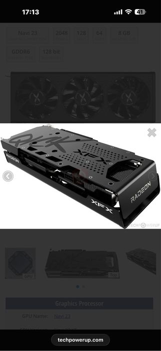 Видеокарта RX 6600 XT Qick 308