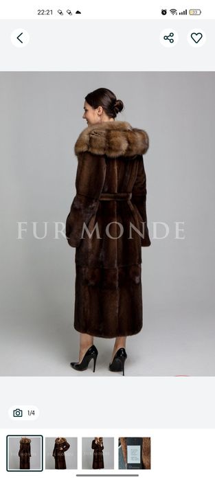 Новая норковая шуба