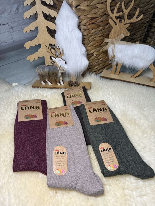 Sosete de lână 36-40, 40-44 unisex