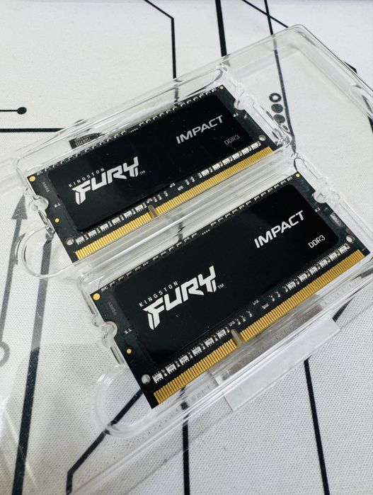 FURY  IMPACT  Kingston Ram ddr3 = 2x16GB , CL11 1866mhz