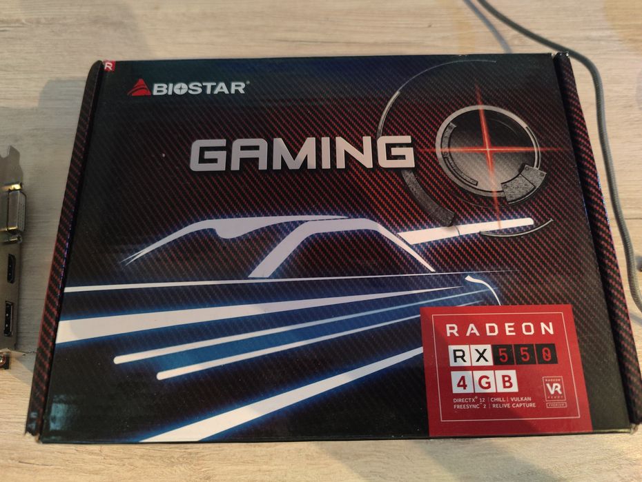 видеокарта Radeon rx550 4 гб