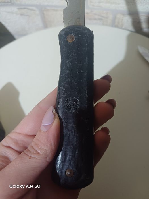 Три стари ножа от Германия сгъваеми