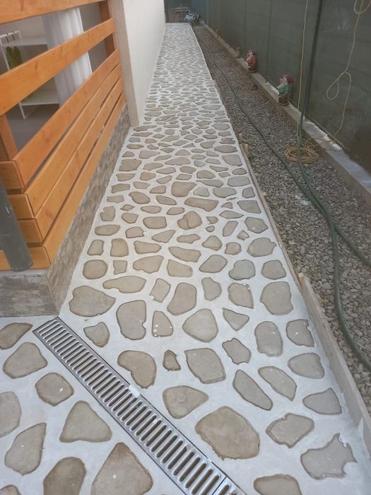 pavaj din piatra naturala diferite timpuri