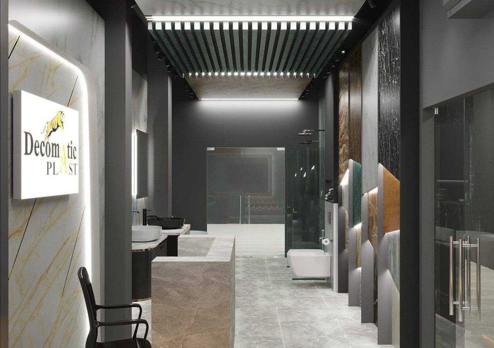 Пвх панел, Декоративные панели, Mramor panel DECOMATIC PLAST