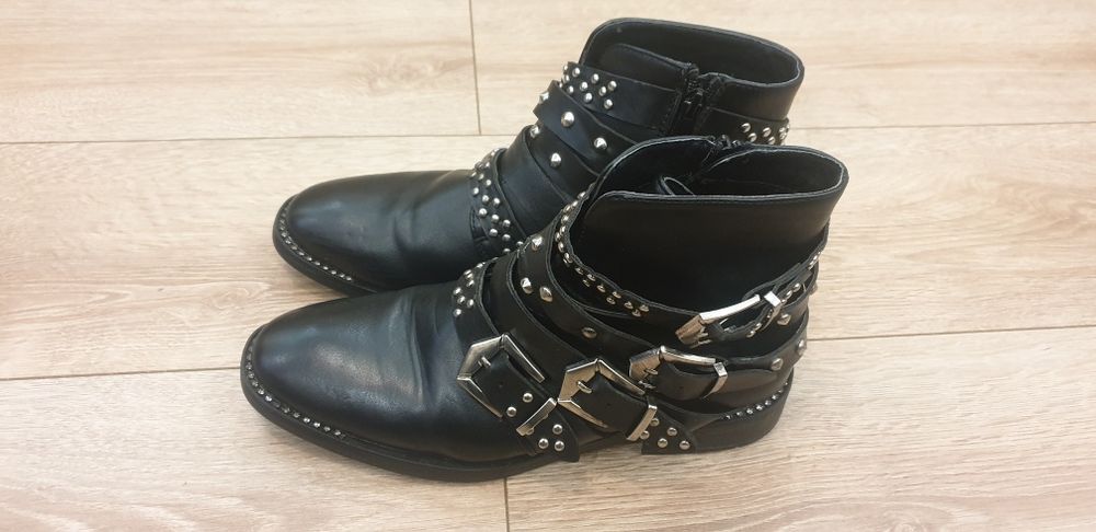 Ghete piele naturală cu ținte