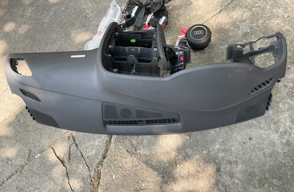 Audi A5 plansa bord - kit airbag volan pasager cortine - set centuri