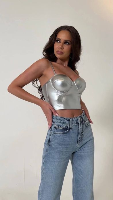 Корсет - топ стильный