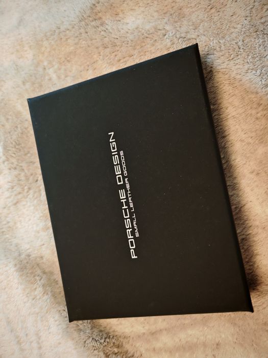 Мъжко портмоне черен цвят Порше Дизайн / porsche design