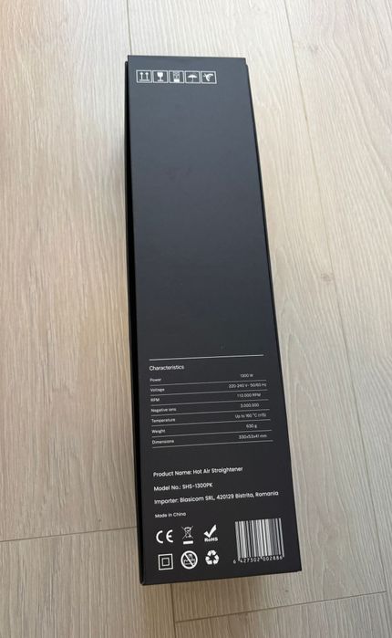 Aparat 2 în 1 uscare și îndreptare cu aer cald STARCREST SHS-1300PK, ca NOU