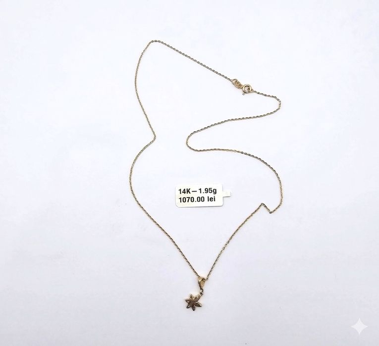 Bijuteria Royal lant din aur 14k 1.95 gr