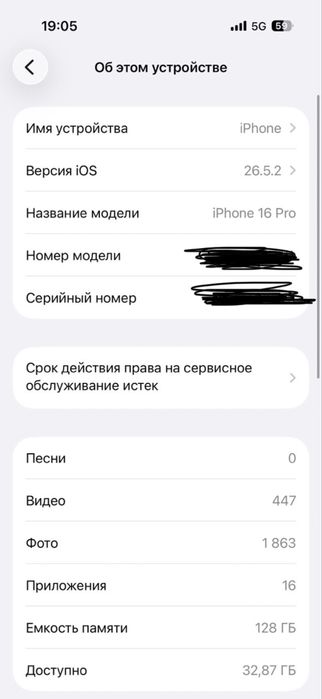 Айфон 16 про iPhone 16 Pro 128 гб