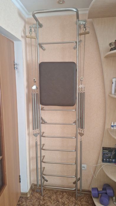 Шведская стенка с тренажёром