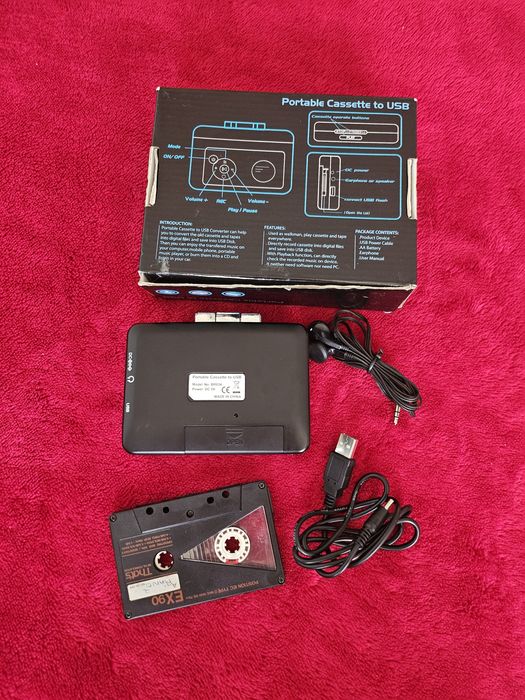 Уокмен с касета и USB