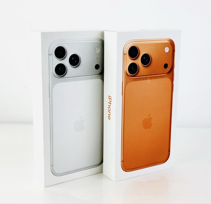 НОВ! Apple iPhone 17 Pro Max 256GB USA Orange / Silver Гаранция!