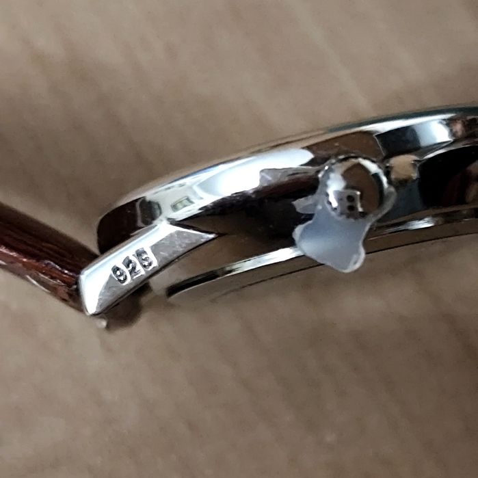 Часы кварцевые, унисекс. Baolishi, 925 silver.